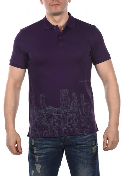Erkek Slim Fit Polo Yaka Tişört Y8TYO7888
