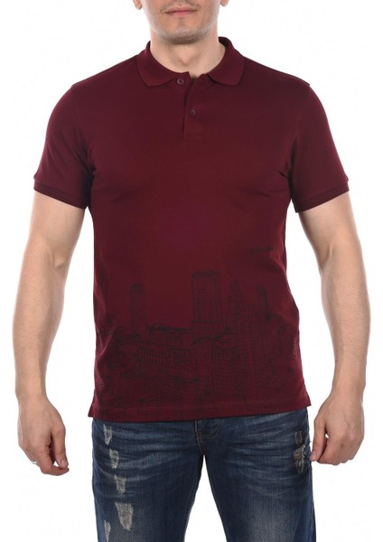 Erkek Slim Fit Polo Yaka Tişört Y8TYO7888