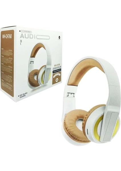 Magıcvoıce WH-CH760 Kablosuz Bluetooth Kulaküstü Tasarım Kulaklık