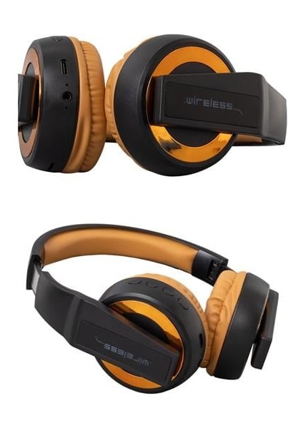 Magıcvoıce WH-CH760 Kablosuz Bluetooth Kulaküstü Tasarım Kulaklık