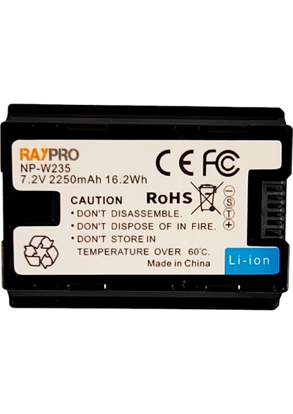 Fujifilm Için NP-W235 Batarya Pil modelleri