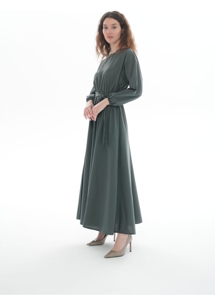 Tricone Mevlana Etek Tesettürlü Elbise