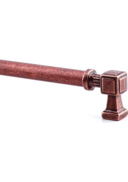 Talas Düz Antik Bakır Metal Kulp 160 mm 16 cm Mobilya Çekmece Mutfak Dolabı Kulpu
