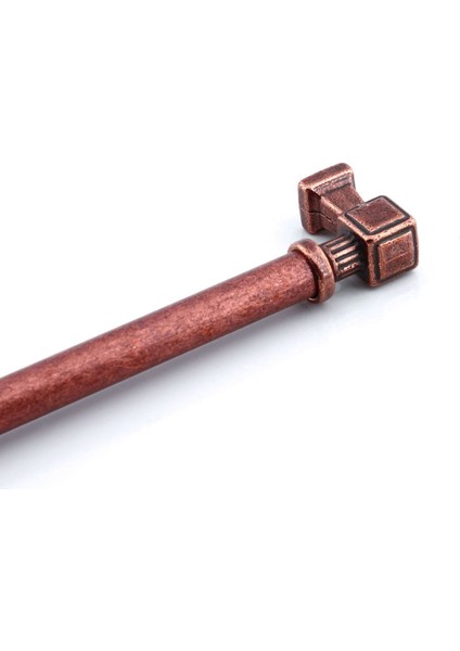 Talas Düz Antik Bakır Metal Kulp 160 mm 16 cm Mobilya Çekmece Mutfak Dolabı Kulpu