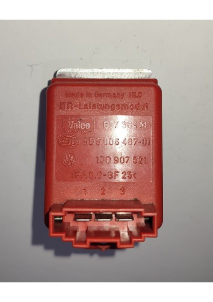 1J0907521 Kalorifer Motor Regülatörü - Golf 4-Bora-Octavıa-A3-Toledo-Leon