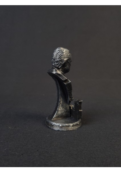 Godfather Büst Gümüş Eskitme Efsane Detaylar 9 cm modelleri