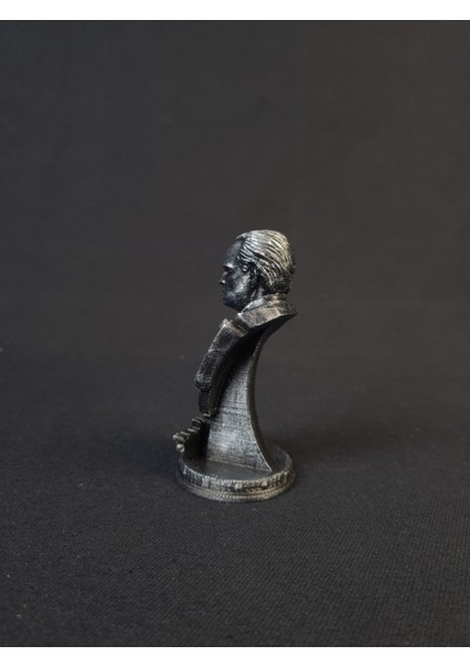 Godfather Büst Gümüş Eskitme Efsane Detaylar 9 cm fırsatları