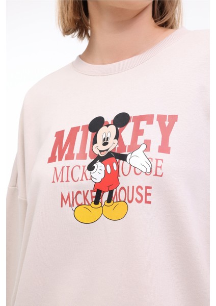 Wl May 16GFL546 3pr Bej Kadın Sweatshirt fırsatları