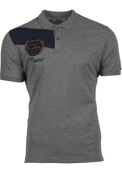 Erkek Slim Fit Polo Yaka Tişört Y9TYO7997