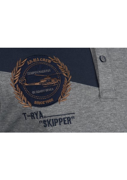 Erkek Slim Fit Polo Yaka Tişört Y9TYO7997