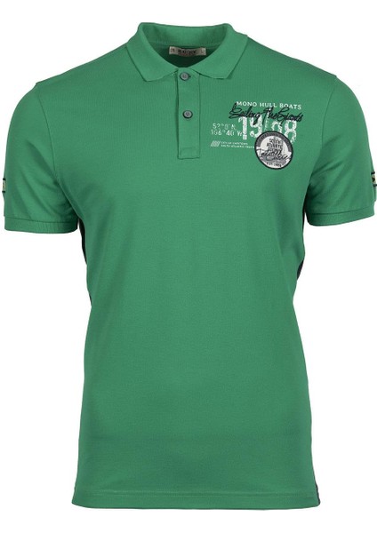 Erkek Slim Fit Polo Yaka Tişört Y9TYO7985