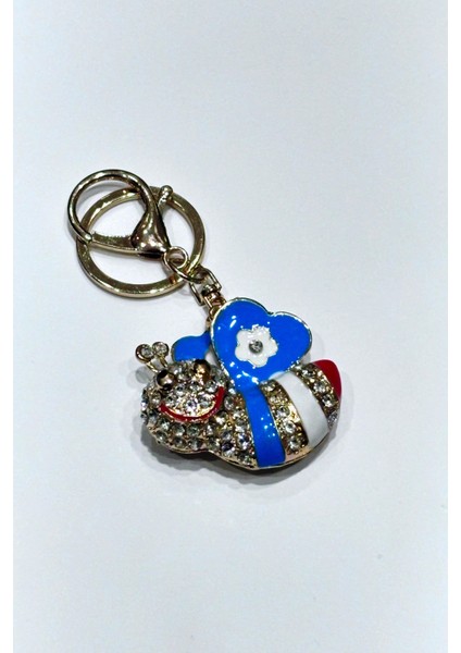 Figürlü Taşlı Anahtarlık