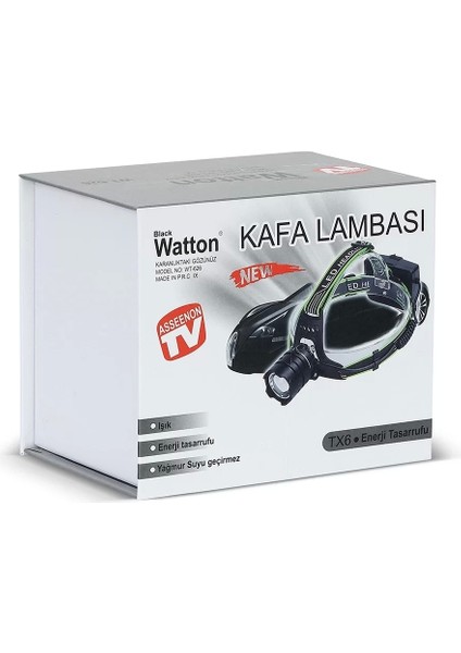 Tx6 LED Şarjlı Kafa Lambası WT-626 indirimleri