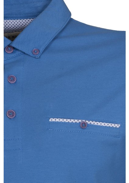 Erkek Basic Slim Fit Polo Yaka Tişört Y9TYO7968