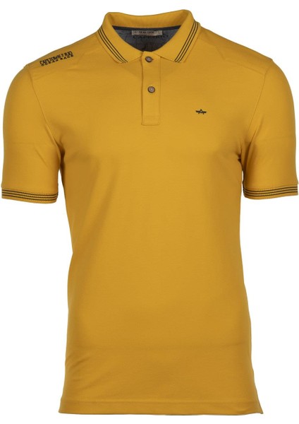 Erkek Slim Fit Polo Yaka Tişört Y9TYO7942