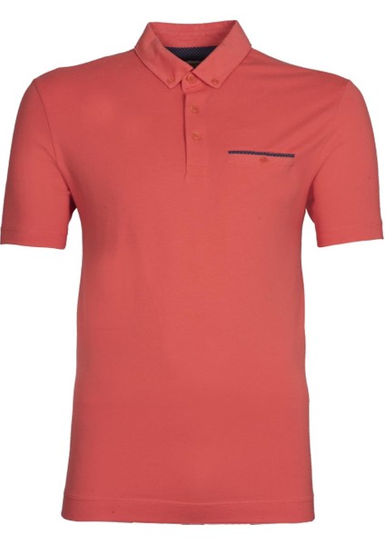 Erkek Basic Slim Fit Polo Yaka Tişört Y9TYO7968