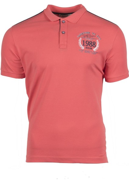 Erkek Slim Fit Polo Yaka Tişört Y9TYO7949
