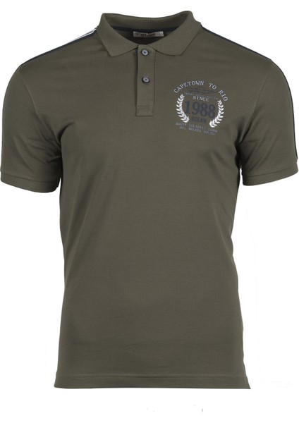 Erkek Slim Fit Polo Yaka Tişört Y9TYO7949