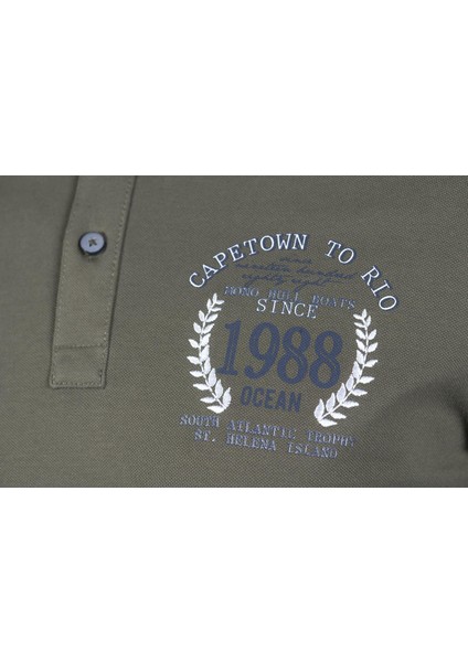 Erkek Slim Fit Polo Yaka Tişört Y9TYO7949