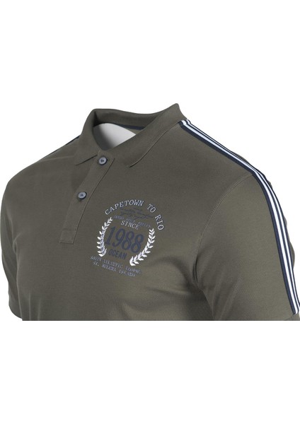 Erkek Slim Fit Polo Yaka Tişört Y9TYO7949