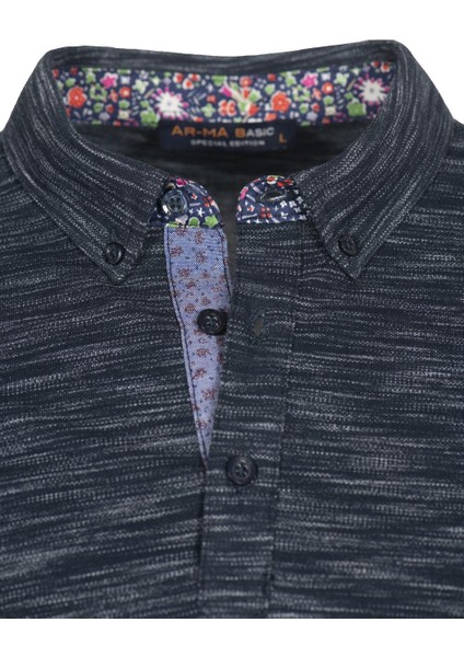 Erkek Regular Fit Polo Yaka Tişört Y9TYO7886