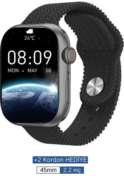 Watch 9 Plus Harvox Akıllı Saat Iphone ve Android Tüm Telefonlara Uyumlu