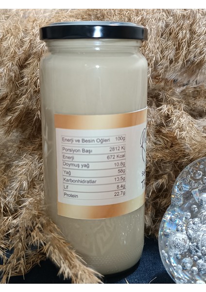 Doğal Tahin ve Hurma Özü Katısız Laktuzsuz 500 G Tahin 630 G Hurma Özü