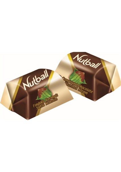 Nutball Fındık Krema Dolgulu Çikolata 1 kg