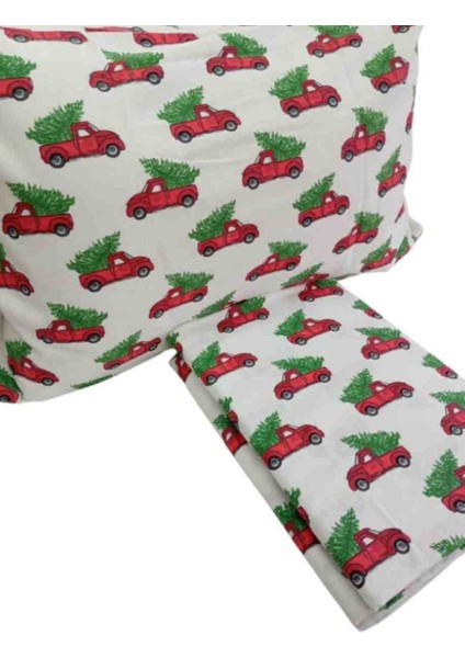 Flanel Pamuk Çarşaf Yastık Set