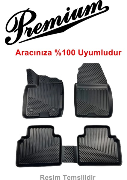 Byd Seal-U 2024+ Araca Özel 3D Havuzlu Oto Paspası