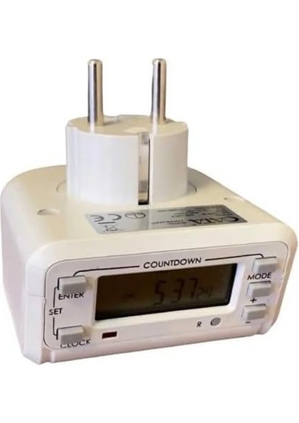 W, Beyaz Saati, 3680 Dijital Zaman CT-9182 Yeni