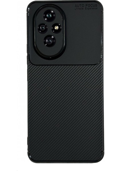 Honor 200 Kılıf Focus Carbon Desen Silikon Kapak