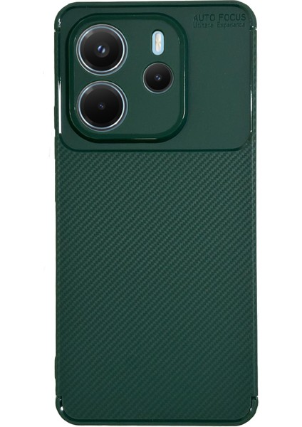 Xiaomi Redmi Note 14 4g Kılıf Focus Carbon Silikon Kapak