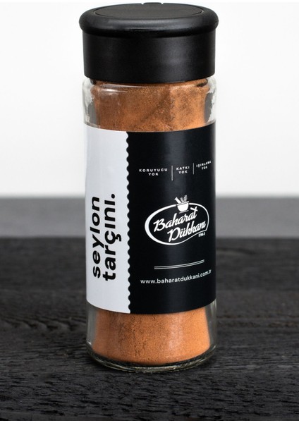 Seylon Tarçını Toz 40gr (Cam)