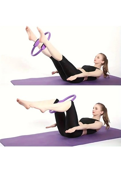 Dura-Strong 38 cm Pilates Egzersiz Çemberi Deluxe Tutamaçlı Göğüs Çemberi (Sihirli Yoga Halkası) fırsatları