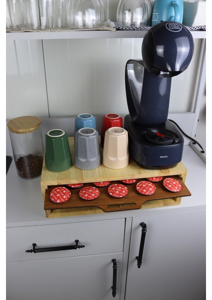 Kapsül Kahve Standı - Kapsül Tutucu -Dolce Gusto Kapsül Kahve Uyumlu- 36 Adet Kapasiteli modelleri