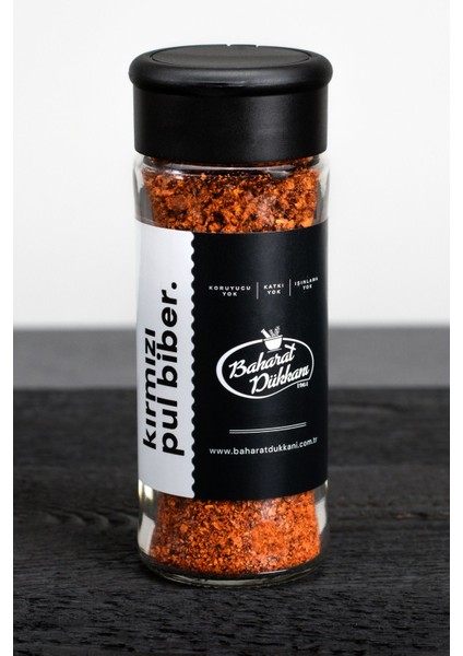 Kırmızı Pul Biber (Çok Acı) 45 gr (Cam)