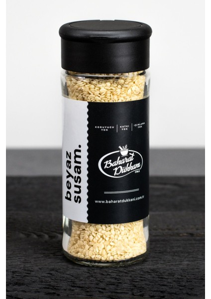 Beyaz Susam 65 gr (Cam)
