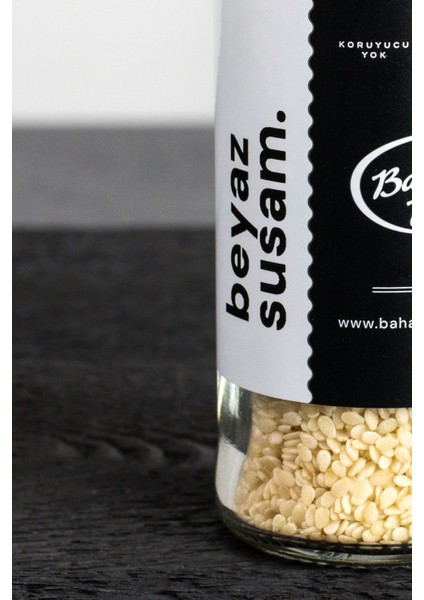 Beyaz Susam 65 gr (Cam)