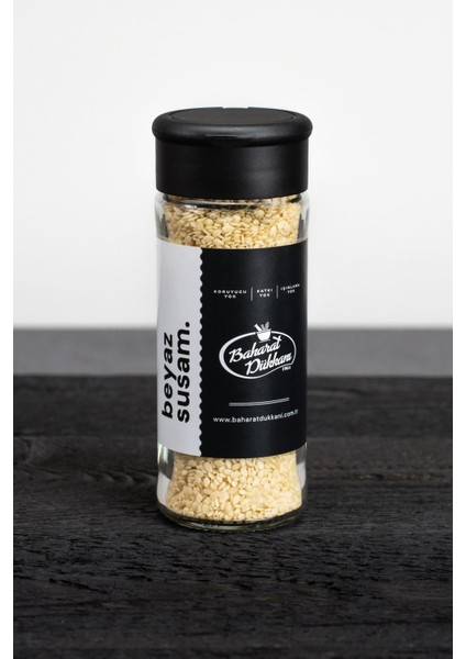 Beyaz Susam 65 gr (Cam)
