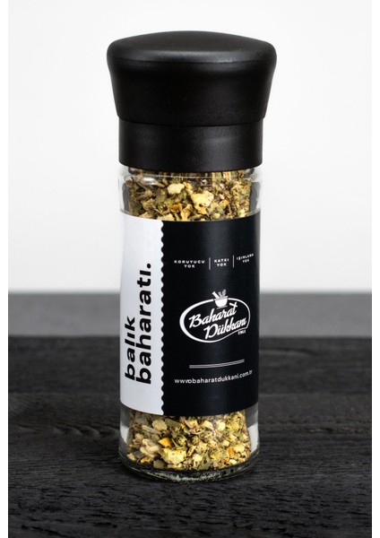 Balık Baharatı Granül 50 gr (Değirmen Kapak)