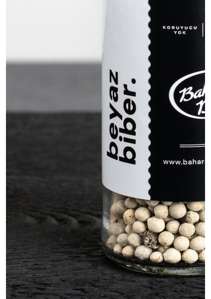 Beyaz Biber Tane 50 gr (Değirmen Kapak) fiyatları