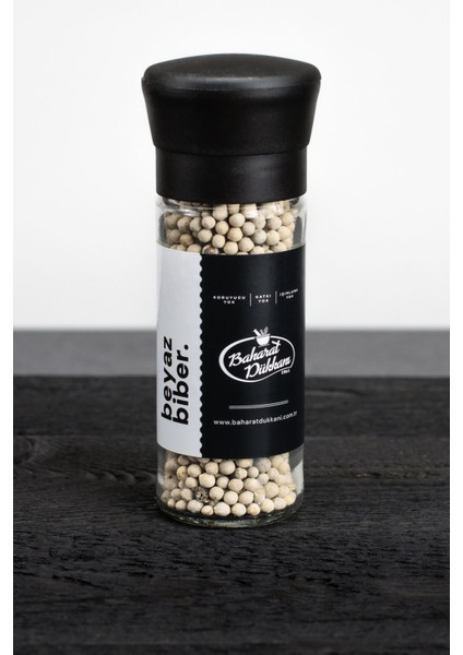 Beyaz Biber Tane 50 gr (Değirmen Kapak) fırsatları