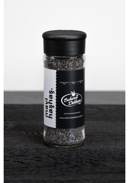 Mavi Haşhaş 60 gr (Cam)