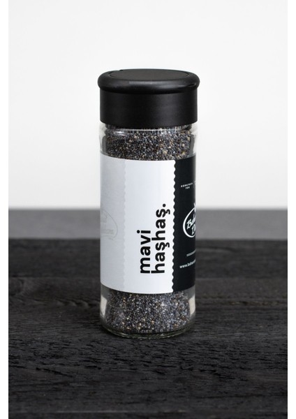 Mavi Haşhaş 60 gr (Cam)