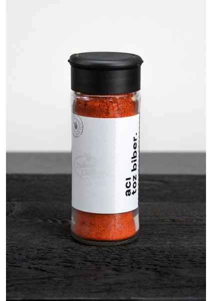 Acı Kırmızı Toz Biber 45 gr (Cam) indirimleri