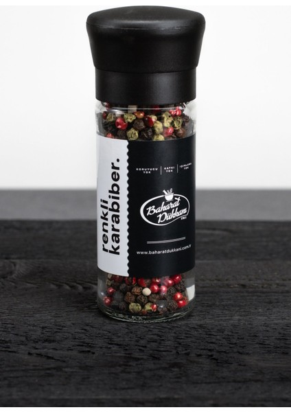 Renkli Karabiber 50 gr (Değirmen Kapak) fırsatları