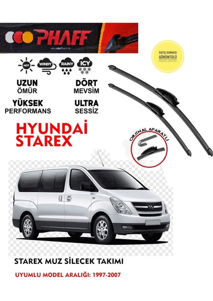 Hyundai Starex Ön Muz Silecek Takımı Araca Özel Aparat (1997-2007) fiyatları
