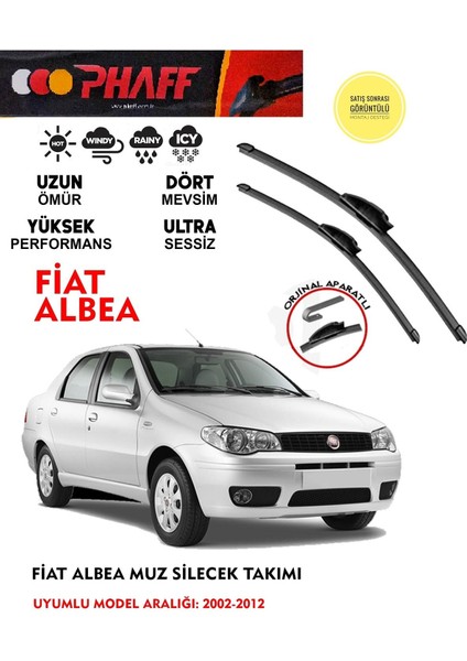 Fiat Albea Cam Silgeç Takımı Tüm Modeller Araca Özel Aparat