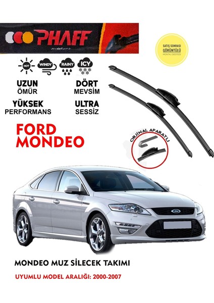 Ford Mondeo Muz Silecek Takımı Araca Özel Aparat (2000 - 2007)